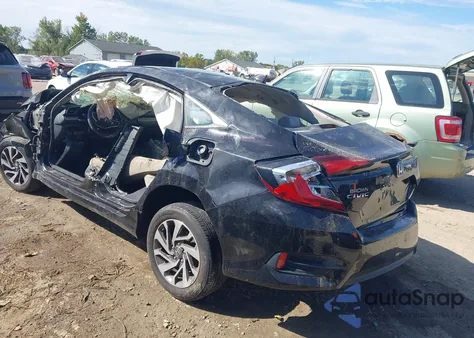 2018 Honda Civic Ex from USA, damaged, VIN 19XFC2F78JE030566
